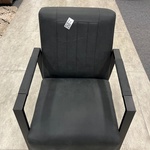 2x Fauteuil Silvano, Microvezel, antraciet